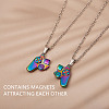 Magnetic Game Controller Pendant Matching Necklaces Set JN1013A-5