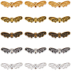 100Pcs 5 Colors Tibetan Style Alloy Beads FIND-SC0009-31-1