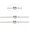 Tarnish Resistant 304 Stainless Steel Cable Chains CHS-F015-17P-1