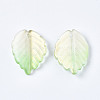 Spray Painted Glass Pendants GLAA-N042-004-6