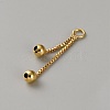 Brass Pendants KK-WH0095-28G-2