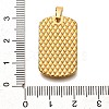 304 Stainless Steel Pendants LS-STAS-B079-03G-02-3