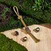 4Pcs 2 Colors Brass Beads KK-NB0003-97-4