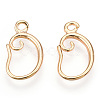 Brass Earring Hooks LS-KK-I649-05G-NF-2