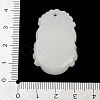 Natural White Jade Carved Pendants G-S384-01L-4
