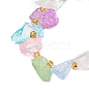 Raw Rough Natural Quartz Crystal Beads Strands G-Z131-J01-06-4