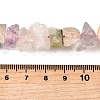 Natural Amethyst & Rose Quartz & Quartz Crystal & Citrine Beads Strands G-I283-F22-5