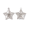 Non-Tarnish 304 Stainless Steel Pendants LS-STAS-K242-12P-2