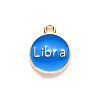 Alloy Enamel Pendants ENAM-S124-01B-02K-3