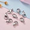Tarnish Resistant 304 Stainless Steel Lobster Claw Clasps STAS-AB13-5