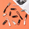 6Pcs Plastic Zipper Puller and 12Pcs Alloy Replacement pull-tab Accessories FIND-SZ0001-17-5
