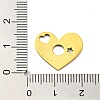 Ion Plating(IP) 316L Surgical Stainless Steel Cabochon Settings For Enamel STAS-D090-09G-3