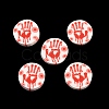 Halloween Handmade Polymer Clay Cabochons CLAY-A007-06B-1