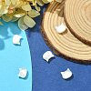 5Pcs Natural White Shell Beads BSHE-CJ0001-07-5