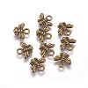 Tibetan Style Alloy Charms TIBEP-A123292-AB-FF-3