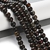 Natural Polychrome Jasper/Picasso Stone/Picasso Jasper Beads Strands G-C160-01-6mm-2
