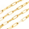 Brass Paperclip Chains CHC-L044-01A-G-2