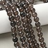 Natural Ice Obsidian Beads Strands G-P590-A03-10mm-01-1