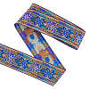 Ethnic Style Embroidery Polyester Ribbons OCOR-WH0079-40A-1