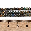 Natural Chrysocolla and Lapis Lazuli Beads Strands G-K373-B04-04-01-3