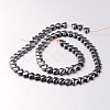Non-magnetic Synthetic Hematite Bead Strands X-G-F300-22A-09-2