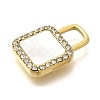 Ion Plating(IP) 304 Stainless Steel Crystal Rhinestone Pendants STAS-K263-65G-2