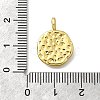Brass with Enamel Pendants KK-D295-31G-02-2