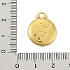 Real 18K Gold Plated Tone 304 Stainless Steel Pendants STAS-K291-01G-07-3