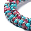 Synthetic Turquoise Beads Strands G-C034-02B-4