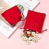 Rectangle Velvet Pouches X-TP-R002-10x12-04-7