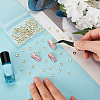 Brass Cabochons KK-OC0001-38B-3