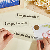 PVC Self Adhesive Car Stickers STIC-WH20004-01A-01-3