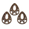 Walnut Wood Pendants WOOD-A025-04J-1