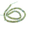 Natural Apatite Beads Strands G-F674-02-6mm-2