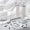 304 Stainless Steel Slide On End Clasp Tubes STAS-UN0044-82B-P-2