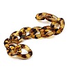 Handmade Transparent Acrylic Curb Chains AJEW-JB00740-02-1