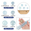 3 Strands 3 Styles Natural Chalcedony Beads Strands G-NB0005-16-2