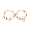 201 Stainless Steel Huggie Hoop Earring Findings STAS-P283-01E-G-1