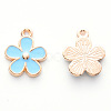 Alloy Enamel Charms X-ENAM-R059-02-RS-2