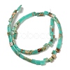 Synthetic Imperial Jasper Beads Strands G-F762-A10-01-3