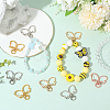 20Pcs 4 Colors Alloy Swivel Clasps FIND-SC0017-27-3
