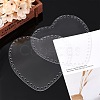 Transparent Acrylic Basket Bottoms TACR-WH0001-07-5