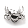 Natural Larvikite Brooches G-A224-01AS-11-2