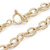 304 Stainless Steel Cable Chains Necklaces X-NJEW-L173-010-G-1