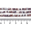 Gradient Color Electroplate Glass Bead Strands GLAA-E042-05-B10-5