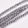 Electroplate Non-magnetic Synthetic Hematite Beads Strands G-J169A-2mm-02-1