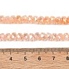 Imitation Jade Glass Beads Strands EGLA-F167-03A-03-4