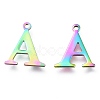 Ion Plating(IP) 304 Stainless Steel Charms STAS-H112-A-M-2