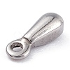 Non-Tarnish 304 Stainless Steel Charms X-STAS-6x3x3-34P-2