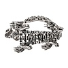 304 Stainless Steel Link Chain Bracelets for Women Men BJEW-P386-06AS-4